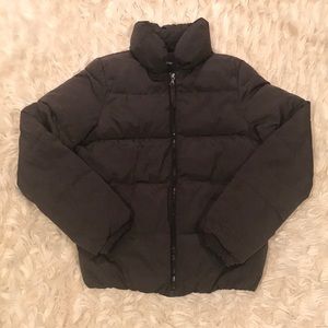GAP Dark Green Puffer Coat
